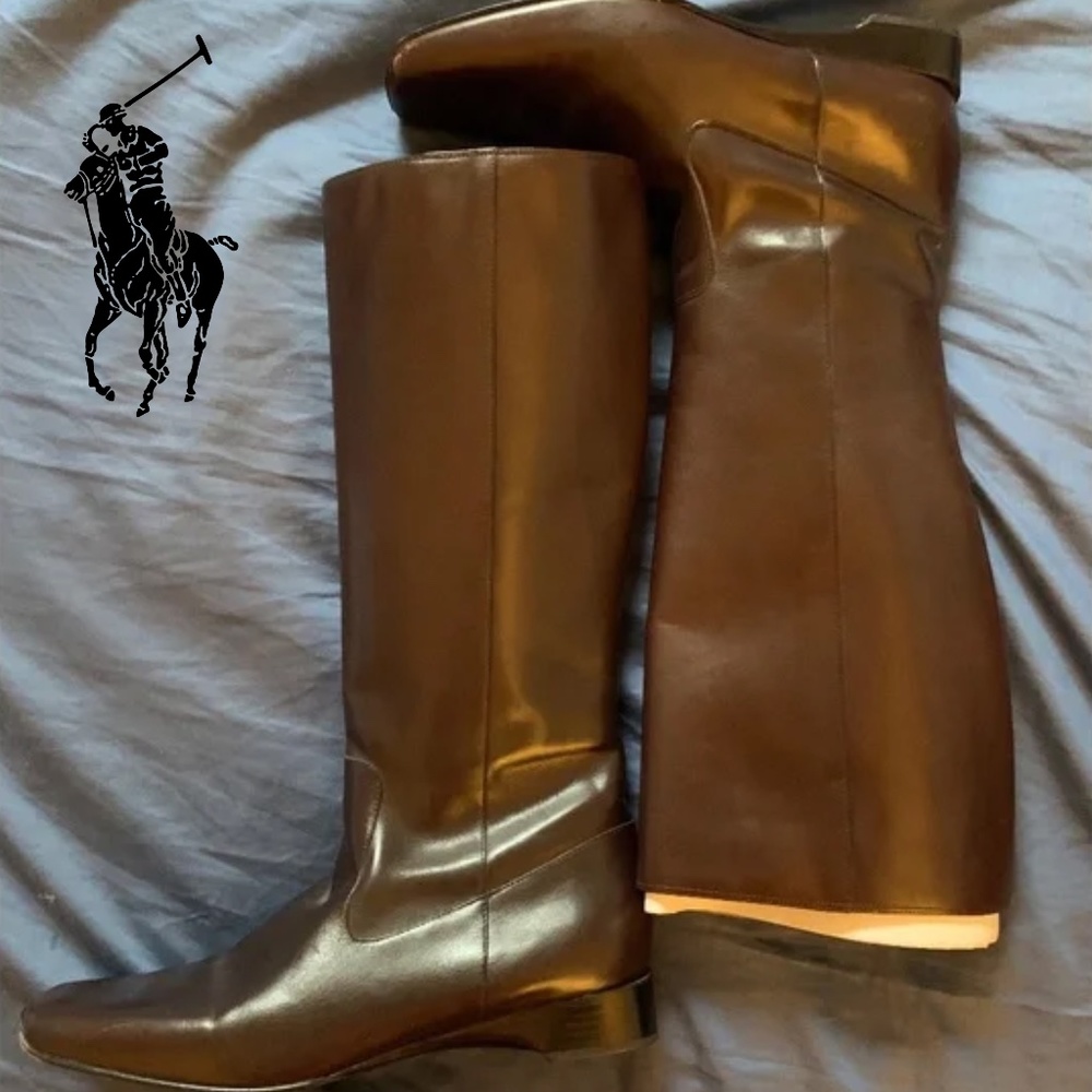 Ralph Lauren Vintage Leather Riding Boots